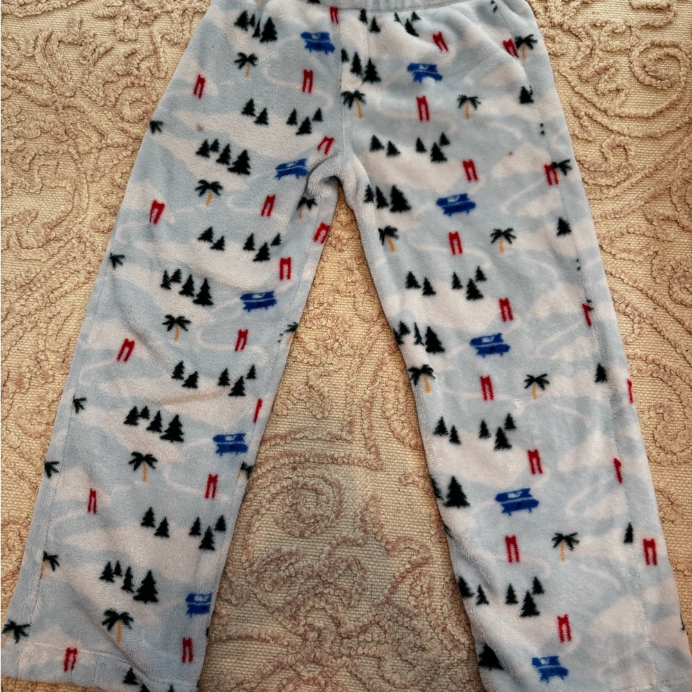 Vineyard Vines Kids High Pile Holiday / Winter Lounge Pants Size 8-10